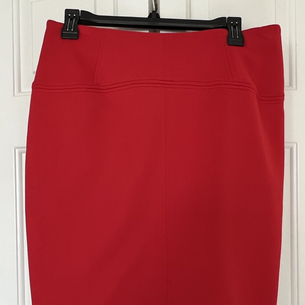 Arden B red (large) stretchy skirt (no zipper)